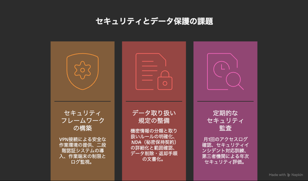 セキュリティとデータ保護の課題