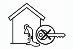 DDOS攻撃を家に例えると…